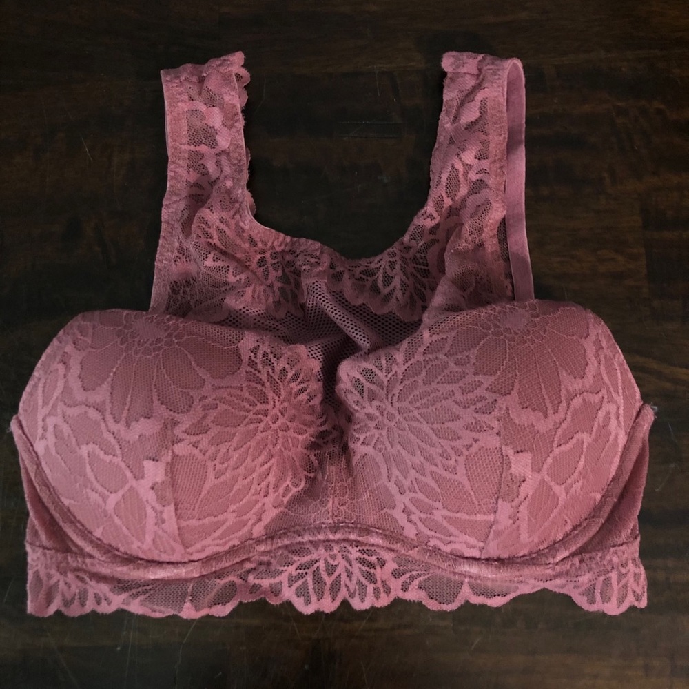 PINK Padded Bralette Size Small